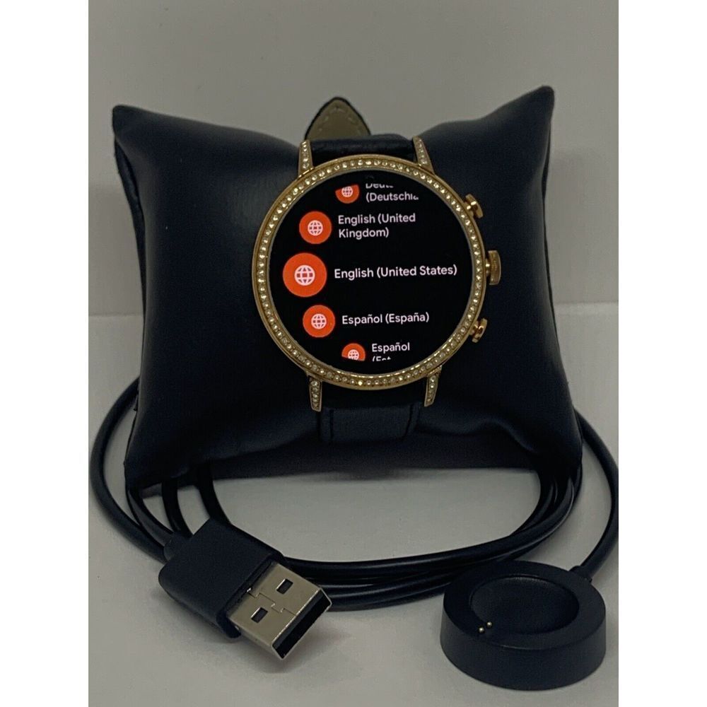 Fossil Gen 4 Authentic Digital Dial Smart Watch Custom Band FTW6011 QT480